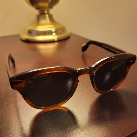 Oliver Peoples Cary Grant Tortoise Shell Polarized Sunglass - Picture 3 of 11